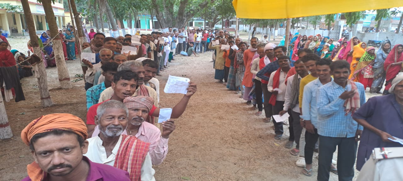 मधेपुरा लोकसभा क्षेत्र के 8 प्रत्याशियों की किस्मत ईवीएम में कैद