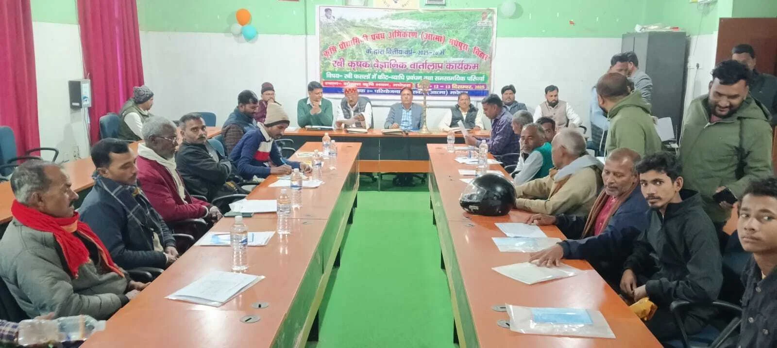 रबी कृषक–वैज्ञानिक वार्तालाप संपन्न, वैज्ञानिक तकनीक अपनाकर अधिक उत्पादन का आह्वान