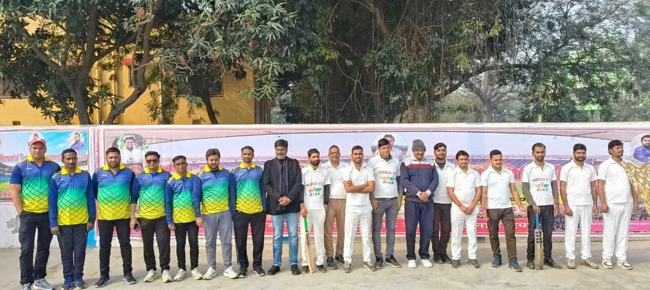 दोस्ताना मैच में मीडिया इलेवन को 65 रनों से किया पराजित