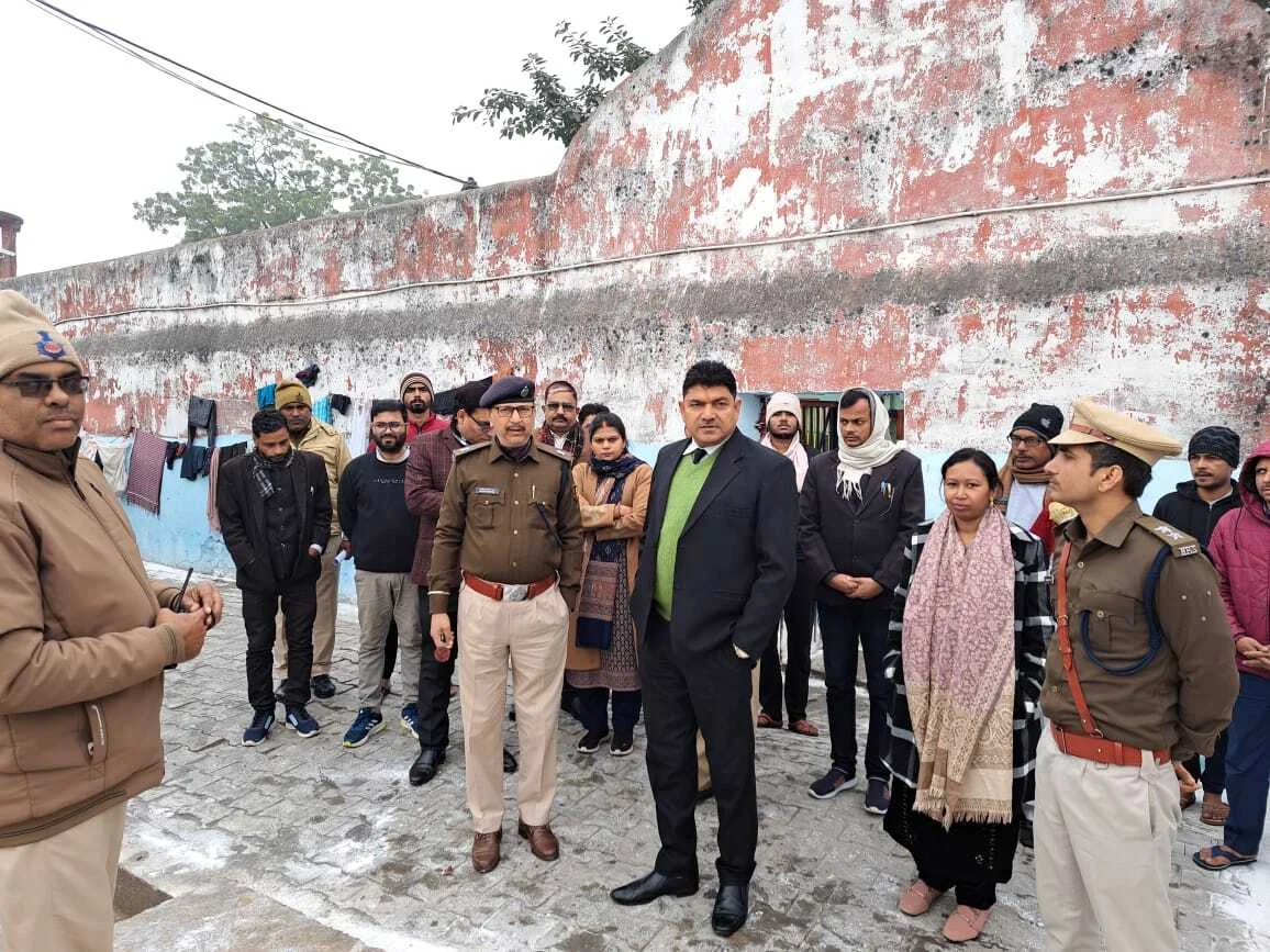 मंडल कारा में कैदियों की सुविधाओं की हुई समीक्षा, जिला जज ने दिए जरूरी निर्देश