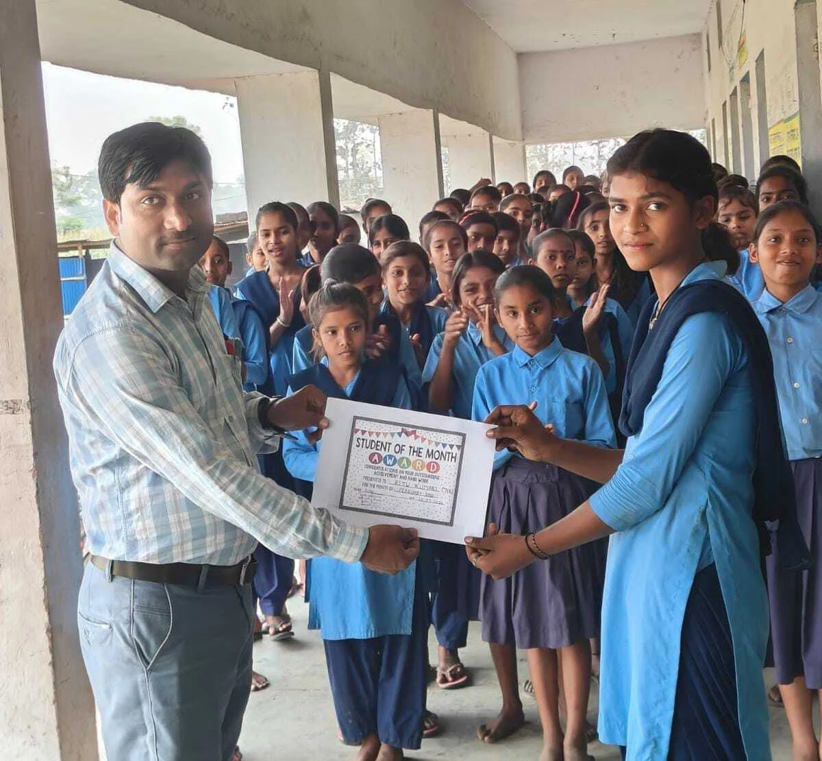 ‘स्टूडेंट ऑफ द मंथ’ सम्मान से बच्चों में बढ़ रही प्रेरणा, आत्मविश्वास और अनुशासन