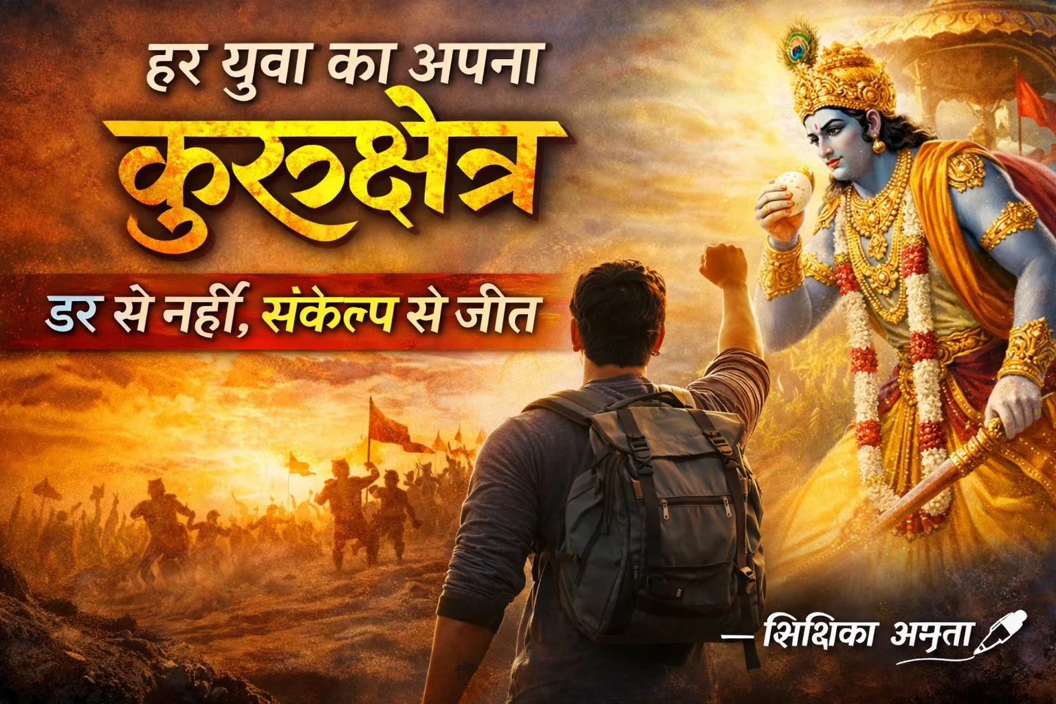 संघर्ष में यदि कोई सच्चा साथी है, तो वह है हमारा स्वयं का मन