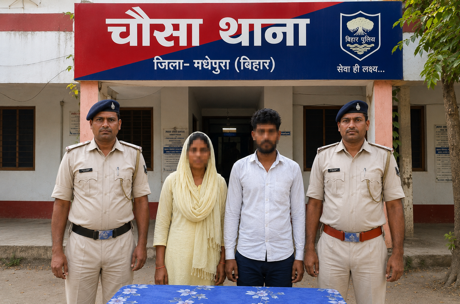 भटगामा चौक से अपहृत युवती बरामद, आरोपी गिरफ्तार